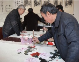 墨厂举办民间书画活动