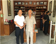 中国文房四宝协会陈建国会长来墨厂调研